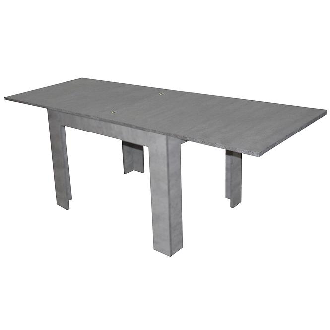 Rozkladací stôl Filip 102/204x80cm betón