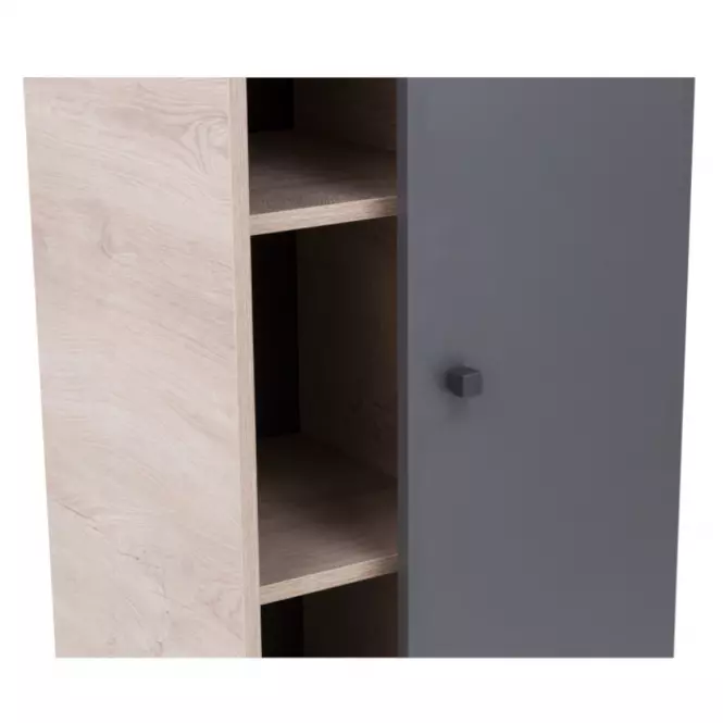 Regál Delta 45 DL4 dub/antracit,6