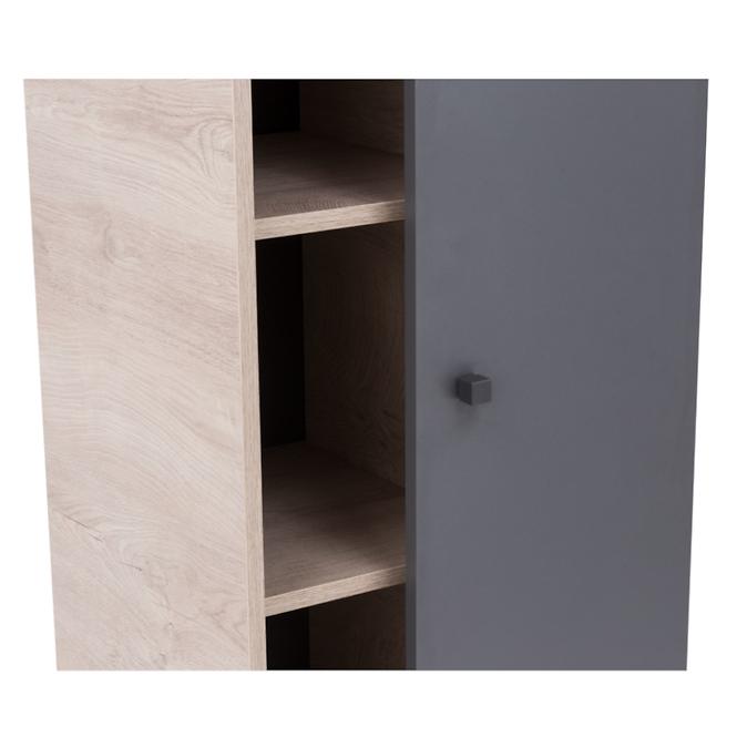 Regál Delta 45 DL4 dub/antracit,6
