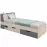 Posteľ  Delta 94 DL14 dub/antracit