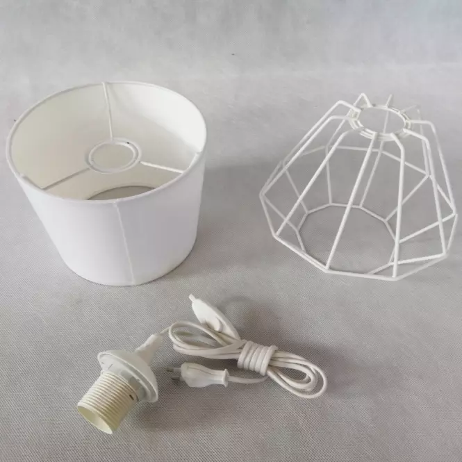 Stolná lampa Diamond biela 5231 LB1