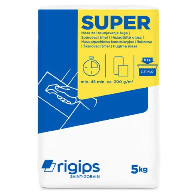 Rigips Super Spachtlova Stierka 5kg