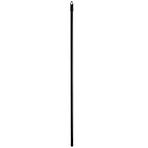 Kovová tyč na metlu, čierna so závitom 120cm