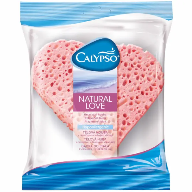 Celulózová hubka Natural Love na telo