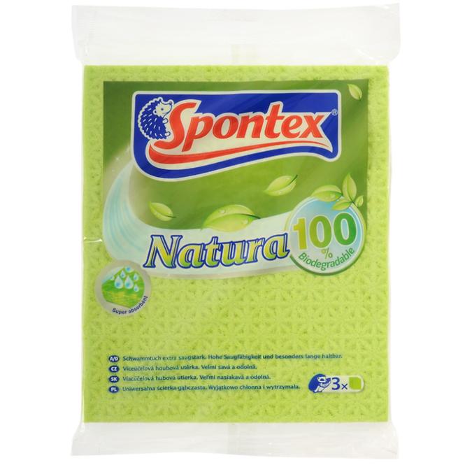 Špongiové utierky Natura – 3 ks