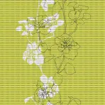Penová podložka Aquamat Alana  65 cm x 15 m žltozelená 271-3174