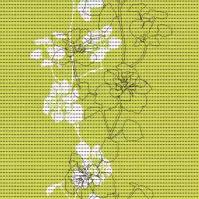 Penová podložka Aquamat Alana  65 cm x 15 m žltozelená 271-3174 