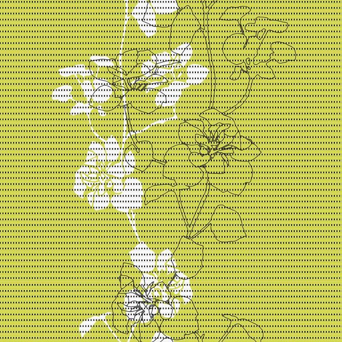 Penová podložka Aquamat Alana  65 cm x 15 m žltozelená 271-3174 