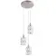 Závesná lampa 15760-3 chróm, krištáľ LW3,2