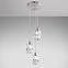 Závesná lampa 15760-3 chrómový kryštál LW3
