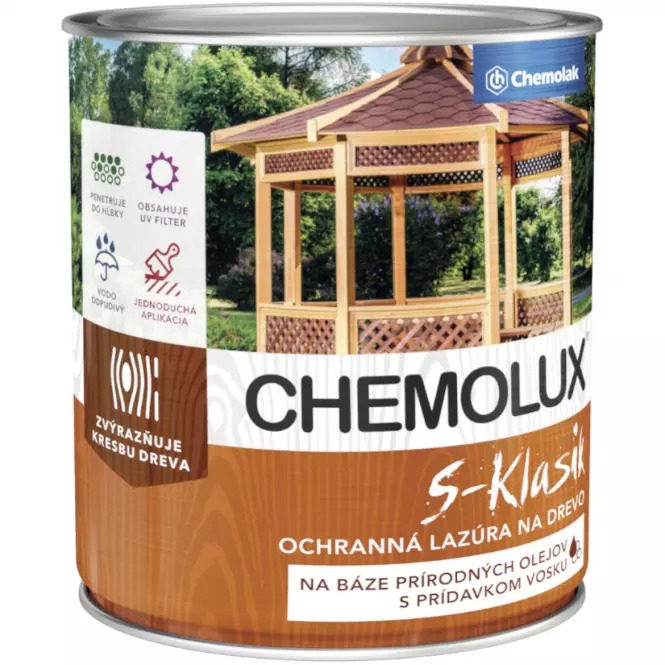 Chemolak S-Klasik Gaštan 2,5l