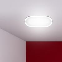 Stropná lampa Aries PL-BO124K Oval 12W IP54 PL1