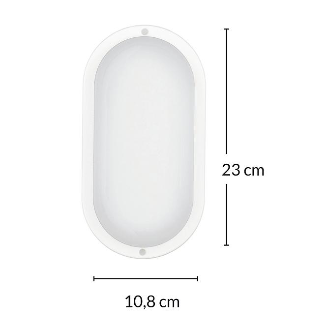 Stropná lampa Aries PL-BO184K Oval 18W IP54 PL1