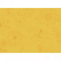 Gumený obrus Palmas žltý 385-8006 140 cm. Tovar na mieru.
