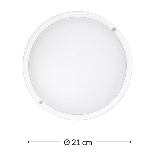 Stropná lampa Aries PL-BR184K Round 18W IP54 PL1