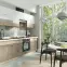 Kuchynská linka Premio 260 C Plus sonoma/biela (1,9M+0,7M) s dosky