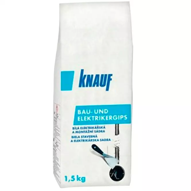 Knauf Bau-und Elektrikergips 1,5 kg