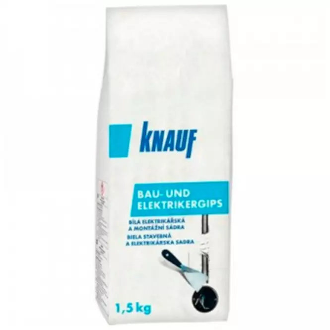 Knauf Bau-und Elektrikergips 1,5 kg