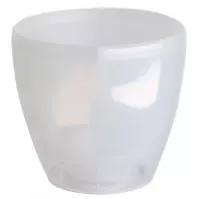 Kvetináč Deco Twin 2,5l transparent
