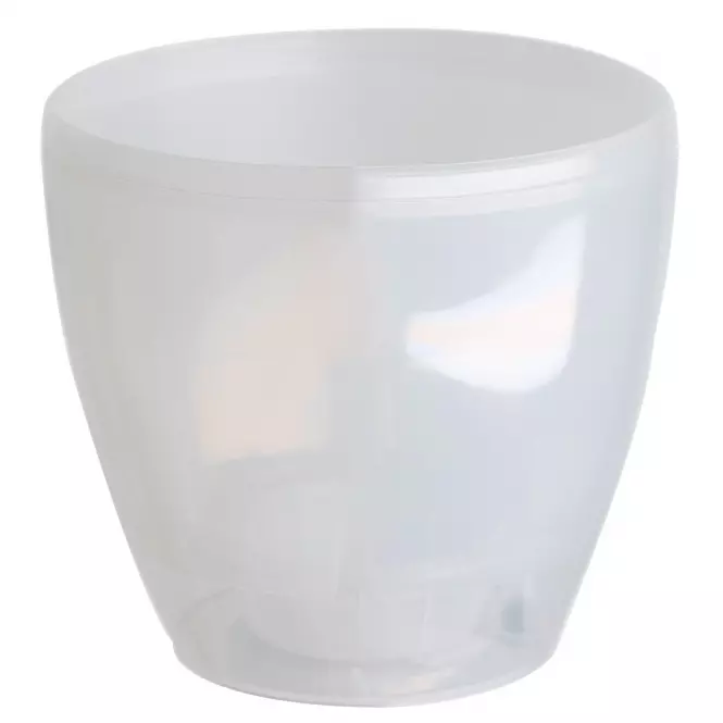 Kvetináč Deco Twin 2,5l transparent