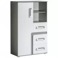Komoda Apetito  85 antracit nr-6