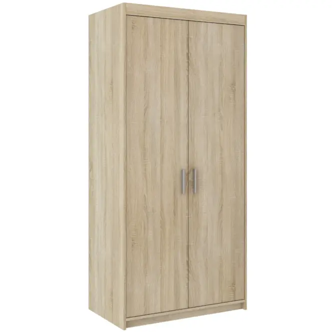 Skriňa Elena 90 cm – dub sonoma, dvojdverová