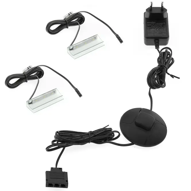 LED osvetlenie 2pkt modrá