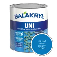 Balakryl Uni Mat 0440 modrý 0,7kg