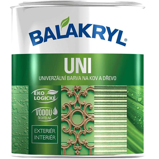 Balakryl Uni na drevo a kov Satin 1999 čierna 0,7kg