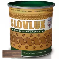 Slovlak Slovlux Tenkovarstvová Lazúra Teak 2,5l
