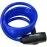 Zámok na bicykel lanko 1,8 m × 8 mm na kľúč
