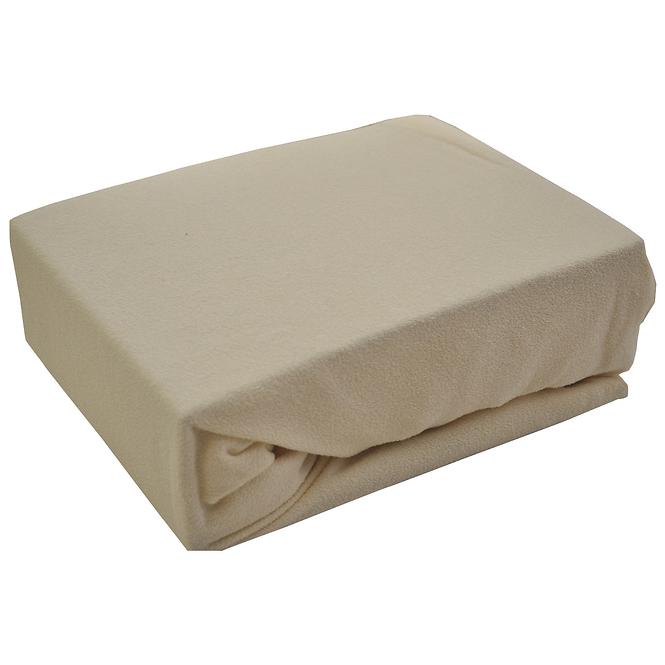 Froté plachta s gumkou 1,8/2,0 kol2 ecru