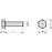 Skrutka 5.8 8x45 DIN933 ZN