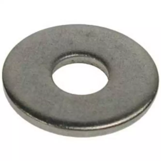 Podložka široká  DIN 440 Ø10 mm pozink. biela