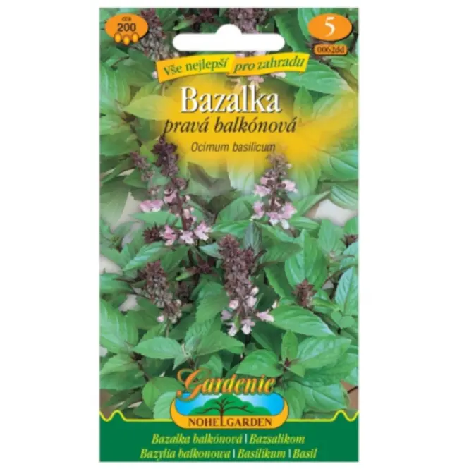 Bazalka pravá balkónová