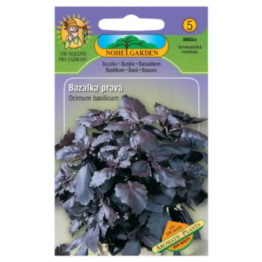 Bazalka pravá červená