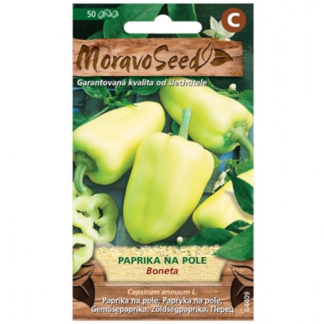 Paprika skorá na Boneta, na pole