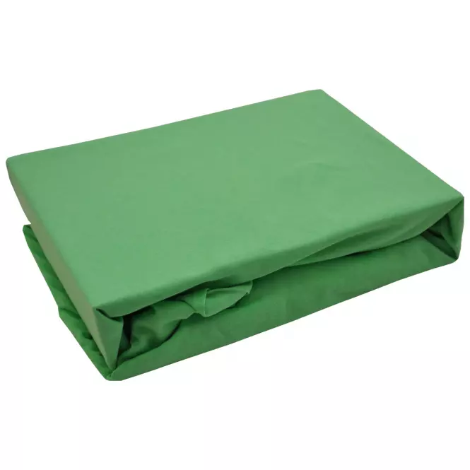 Plachta na posteľ Jersey 90x200 zelená 012,2