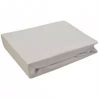 Plachta na posteľ Jersey 140x200 biela 001