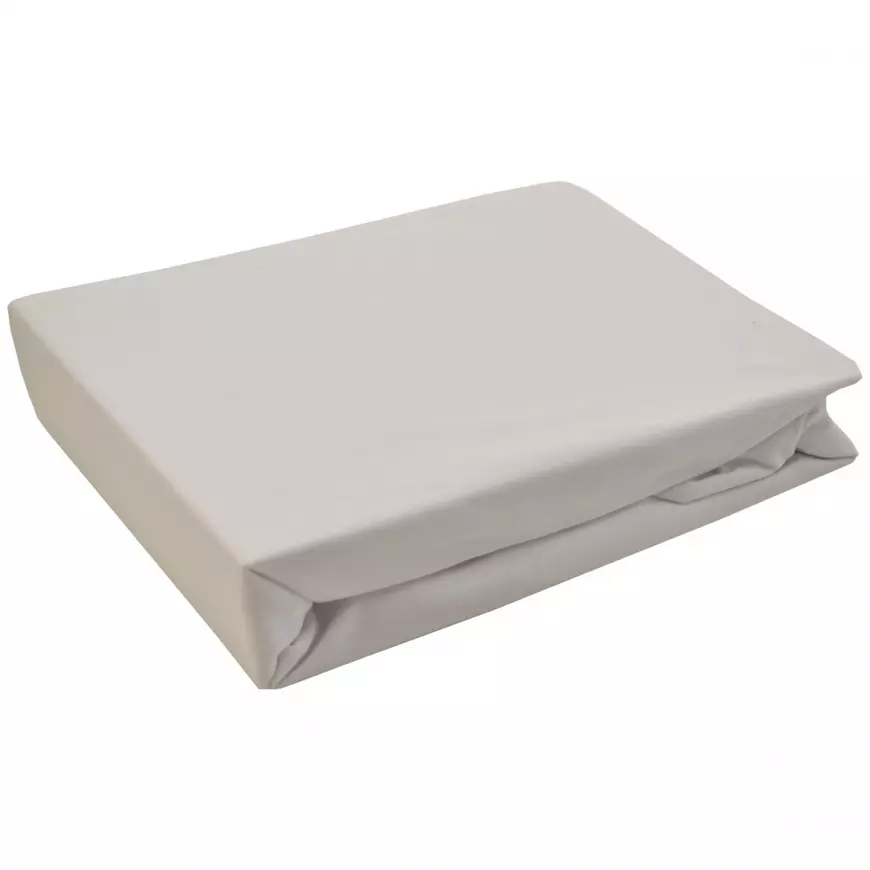 Plachta na posteľ Jersey 180x200 biela 001