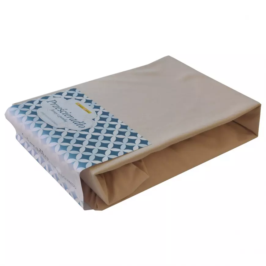 Plachta na posteľ Jersey 200x220 kávová 007