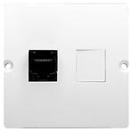 B BMF51.02/11 sieťová zásuvka RJ45 jednotlivá biela