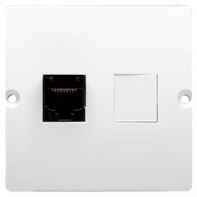 B BMF51.02/11 sieťová zásuvka RJ45 jednotlivá biela