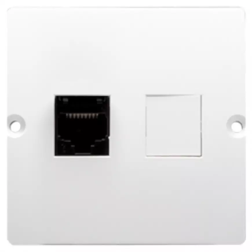 B BMF51.02/11 Sieťová zásuvka RJ45 jednotlivá biela