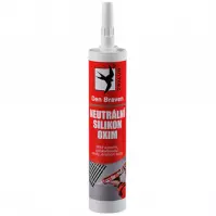 Den Braven Neutrálny Silikón Oxim Šedý 280ml