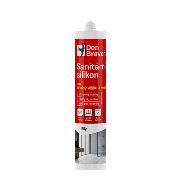 Den Braven Sanitárny Silikón Bahama 280ml