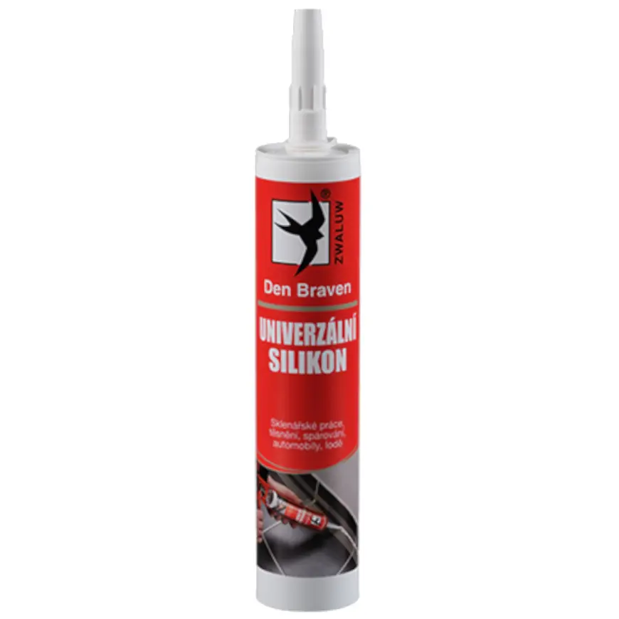 Den Braven Univerzálny Silikón Čierny 280ml