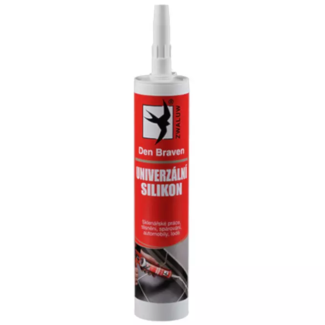 Den Braven Univerzálny Silikón Čierny 310ml