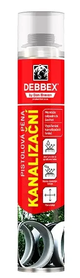 Den Braven Montážna Pena Kanalizačná 750ml,2