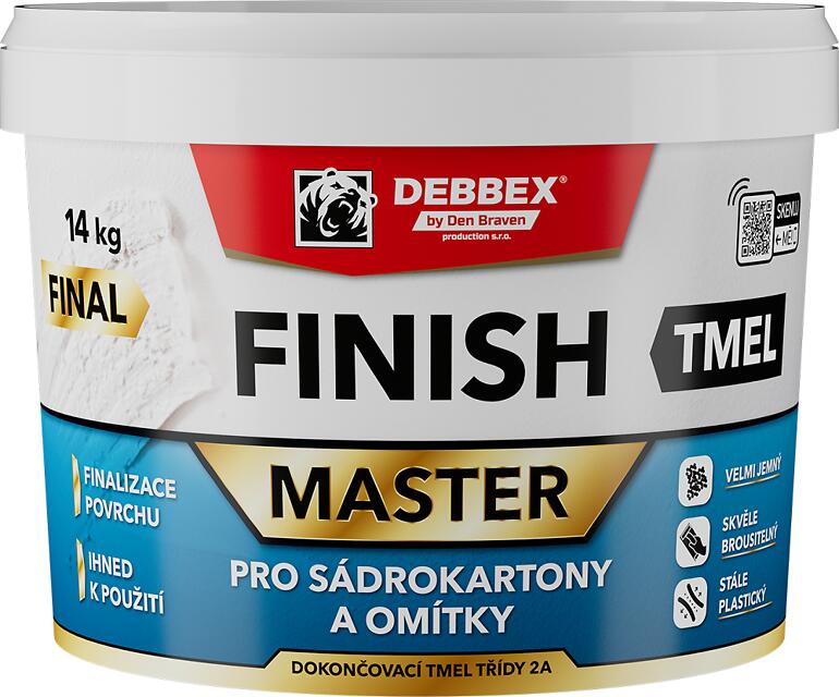 Debbex Finish Tmel Na Sadrokartóny 14kg